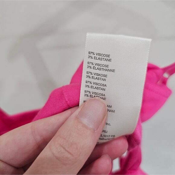 Free People Mila Top in Festival Fuschia - Picture 7 of 9